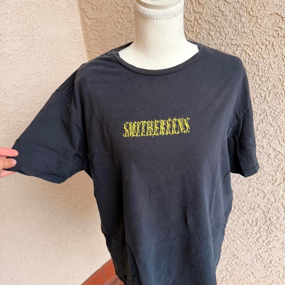 Gildan black Smithereens band tee.